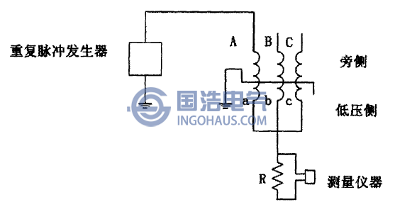 低壓脈沖法原理接線圖